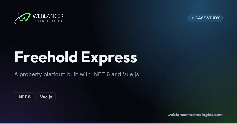 Freehold Express, built with .NET 6, Vue.js